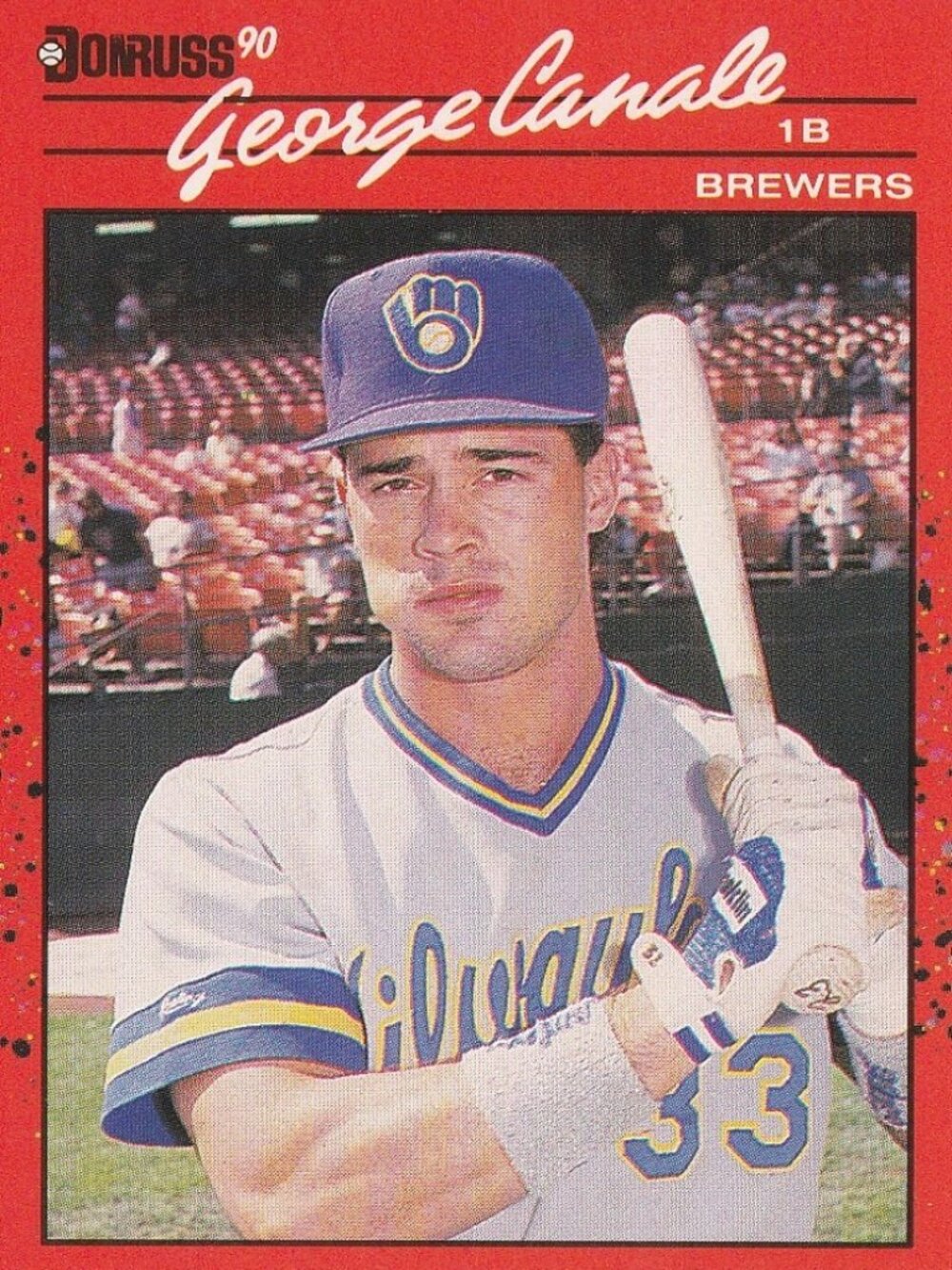 George Canale - Donruss 90 Baseball Card